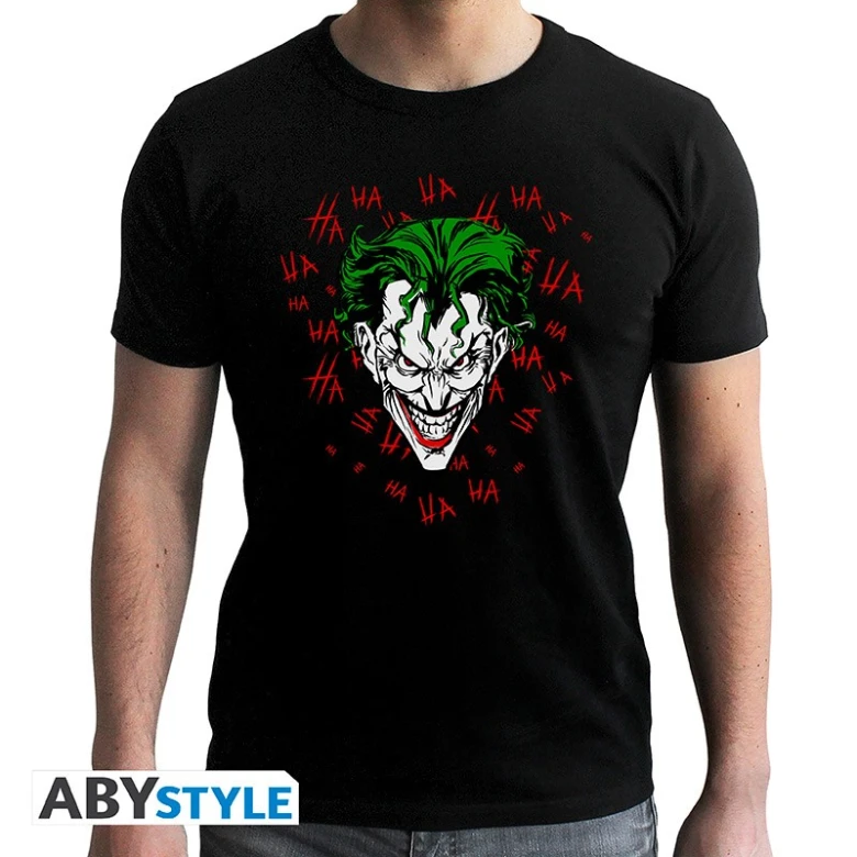 dc comics tshirt joker killing joke ss black new fit