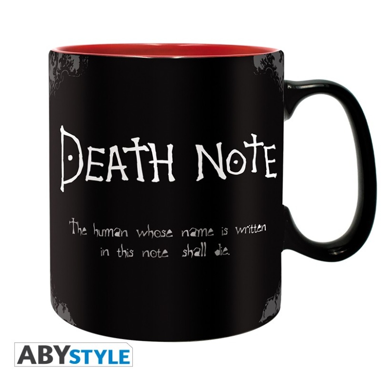 death note mug 460 ml death note matte