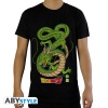 dragon ball tshirt dbz shenron man ss black basic