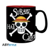 one piece mug 460 ml luffy skull with box x2