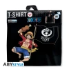 one piece tshirt luffy 1000 logs man ss black new fit 1