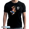 one piece tshirt luffy 1000 logs man ss black new fit