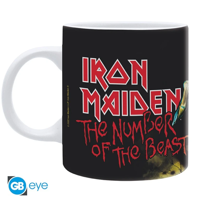 iron maiden mug 320 ml number of the beast subli box x2 1