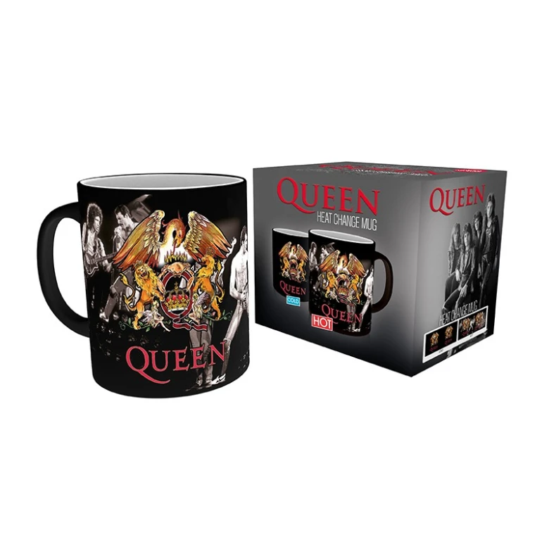 queen mug heat change 320 ml crest x2 2