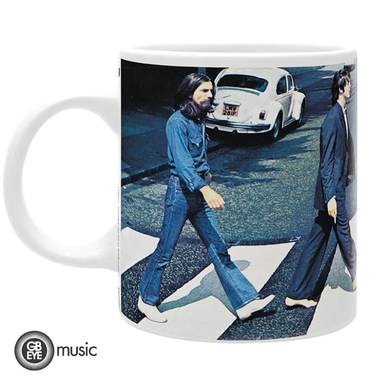 the beatles mug 320 ml abbey road subli box x2 1