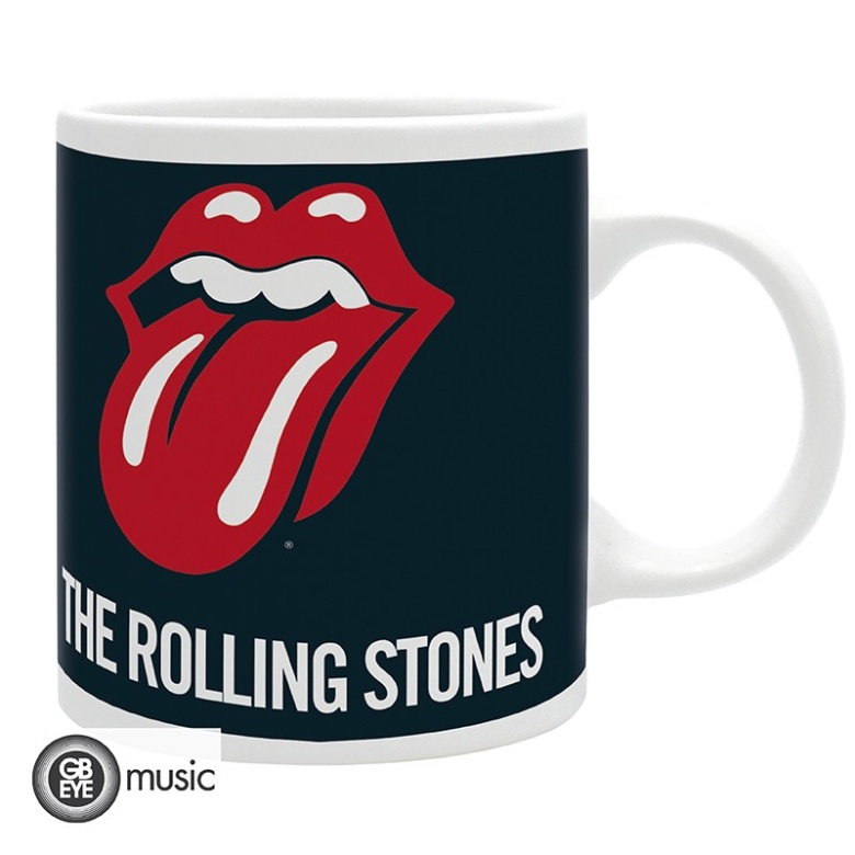 the rolling stones mug 320 ml logo subli box